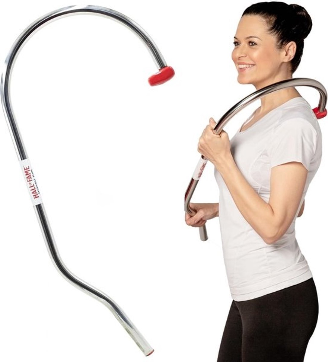 Massage Gereedschap - Trigger Point Haak - Spier Stimulatie - Handmatig Roestvrij Staal - 73x35x2 cm