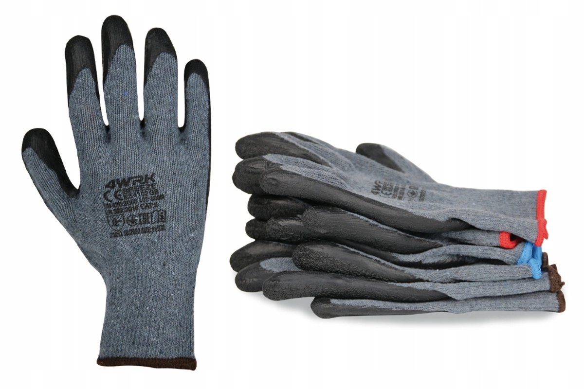 Werkhandschoenen-Veiligheidshandschoenen-Montagehandschoenen-BREEZE KS4102 GB-Hoge slijtage- en scheurbestendigheid-Bouw-Automotive-Transportsector-Mechanisch werk -12 paar maat- 11/XXL