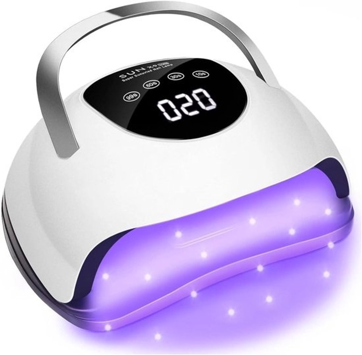 LED Nagellamp - Gelnagels Droger - Snel Uitharden - 57 Lampkralen - 220W Vermogen - Wit