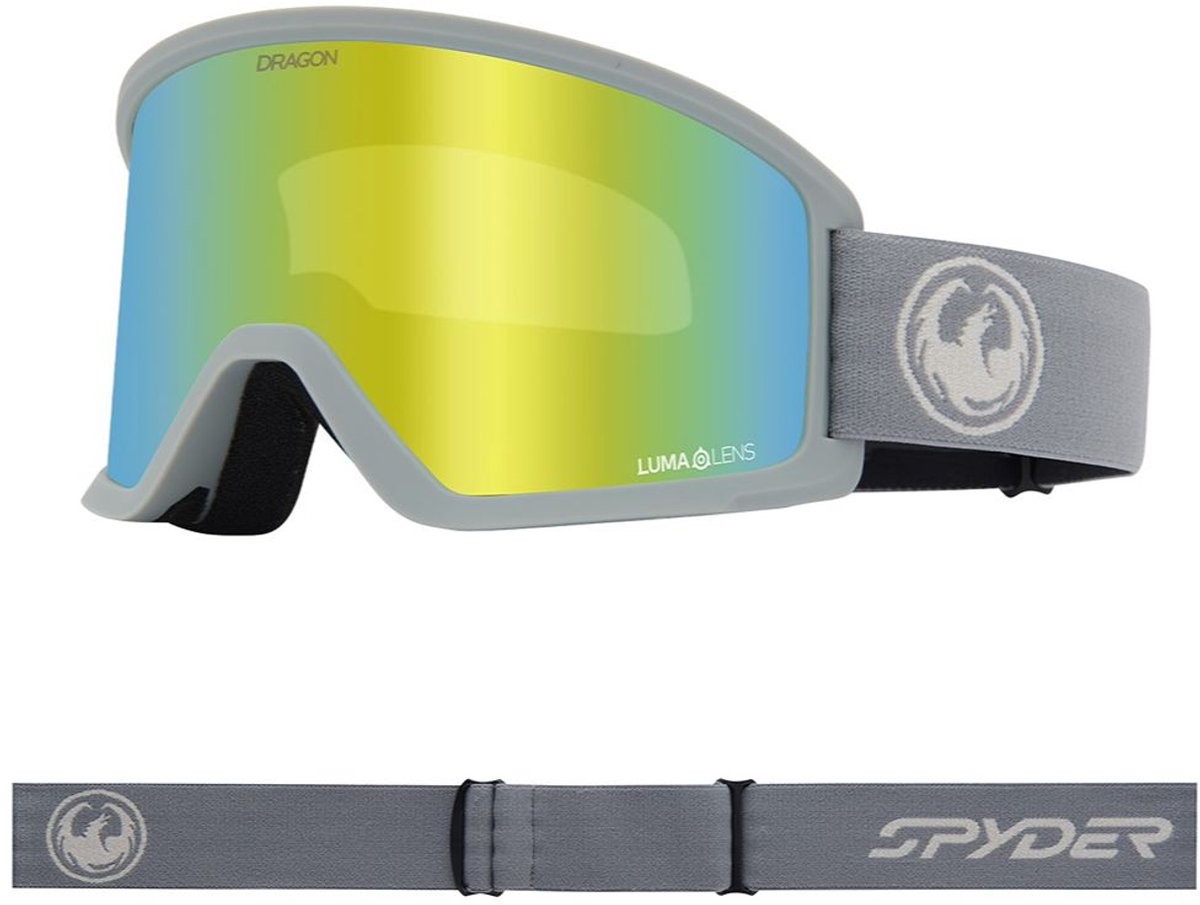 Dragon Alliance DX3 OTG Skibril - SPYDER Storm/Gold Ionized