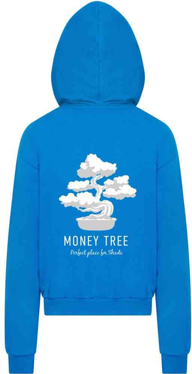 Mister Tee Money Tree Heavy Oversize Hoodie/trui L Blauw
