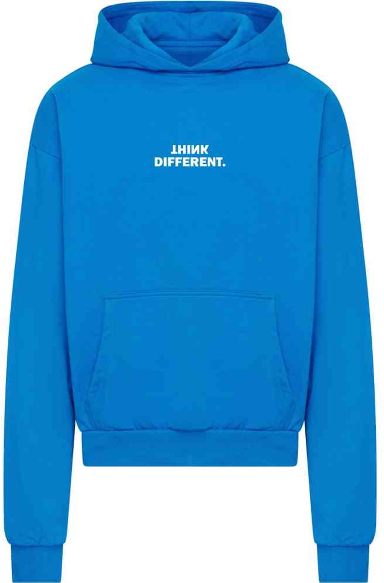 Mister Tee Think Different Heavy Oversize Hoodie/trui 4XL Blauw