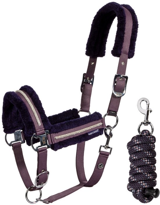 Harry's Horse - Halsterset Soft - Flint - Maat Pony Harry's Horse - Halsterset Soft - Flint - Maat Pony