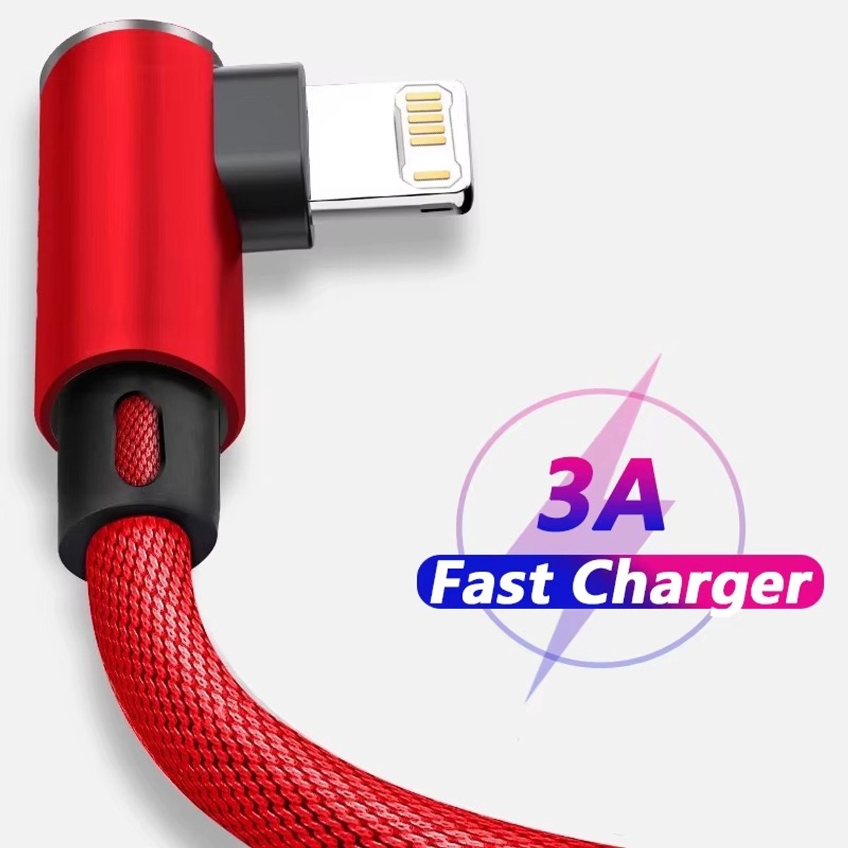 Cable For IPhone Fast Charger 1.m Black