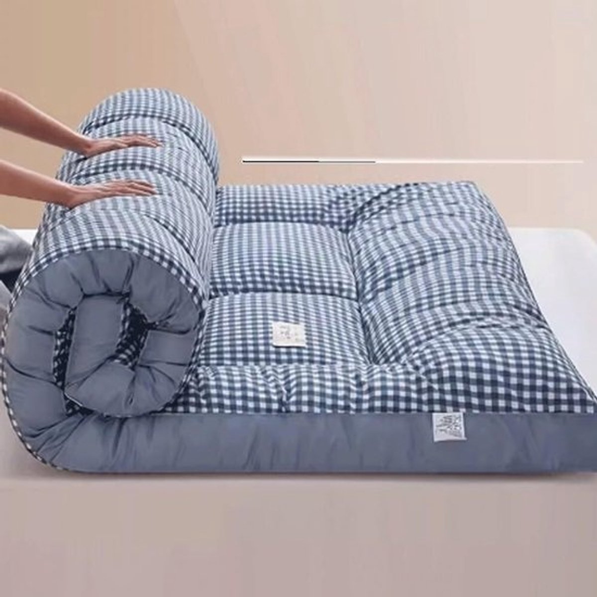 Opvouwbare Japanse Futon Matras - Tatami Vloermatras voor Slaapkamer of Logeerkamer