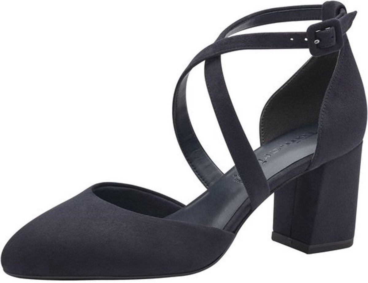 Elegante Dames Pumps met Comfortabele Blokhak en Vegan Materiaal