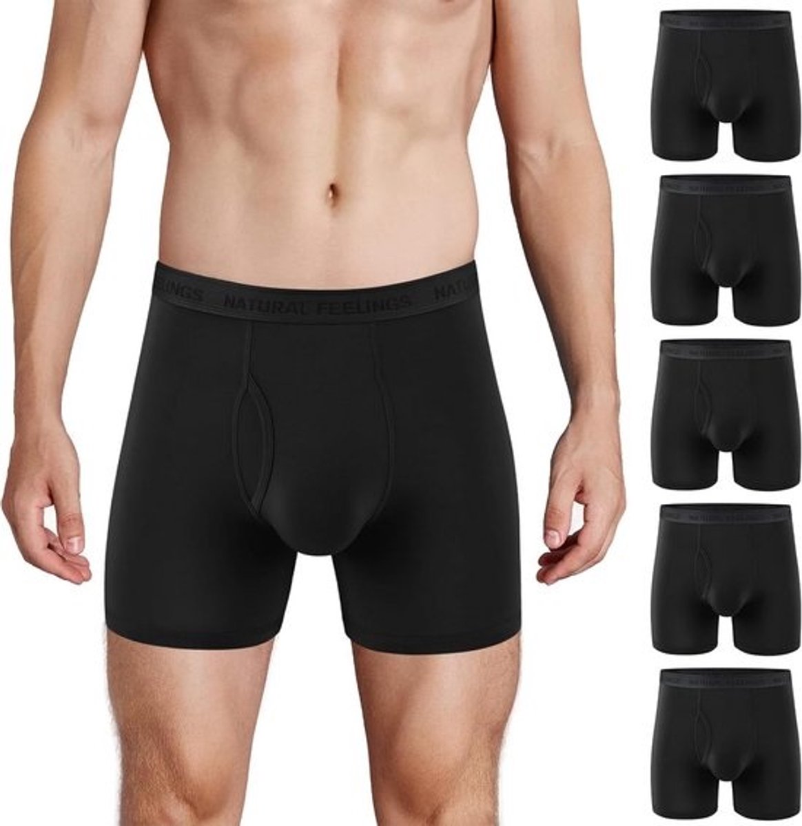Bamboe Boxers Heren Ondergoed Multipack - Zacht en Ademend