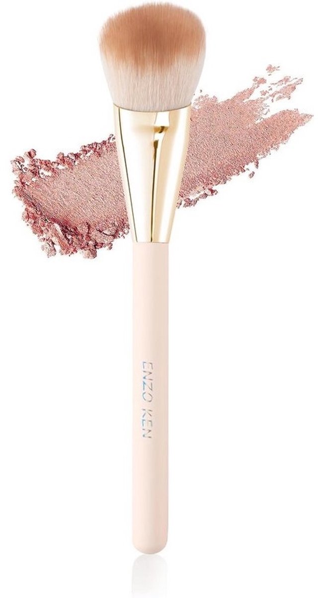 Schuine Blush Borstel voor Contour en Wangen