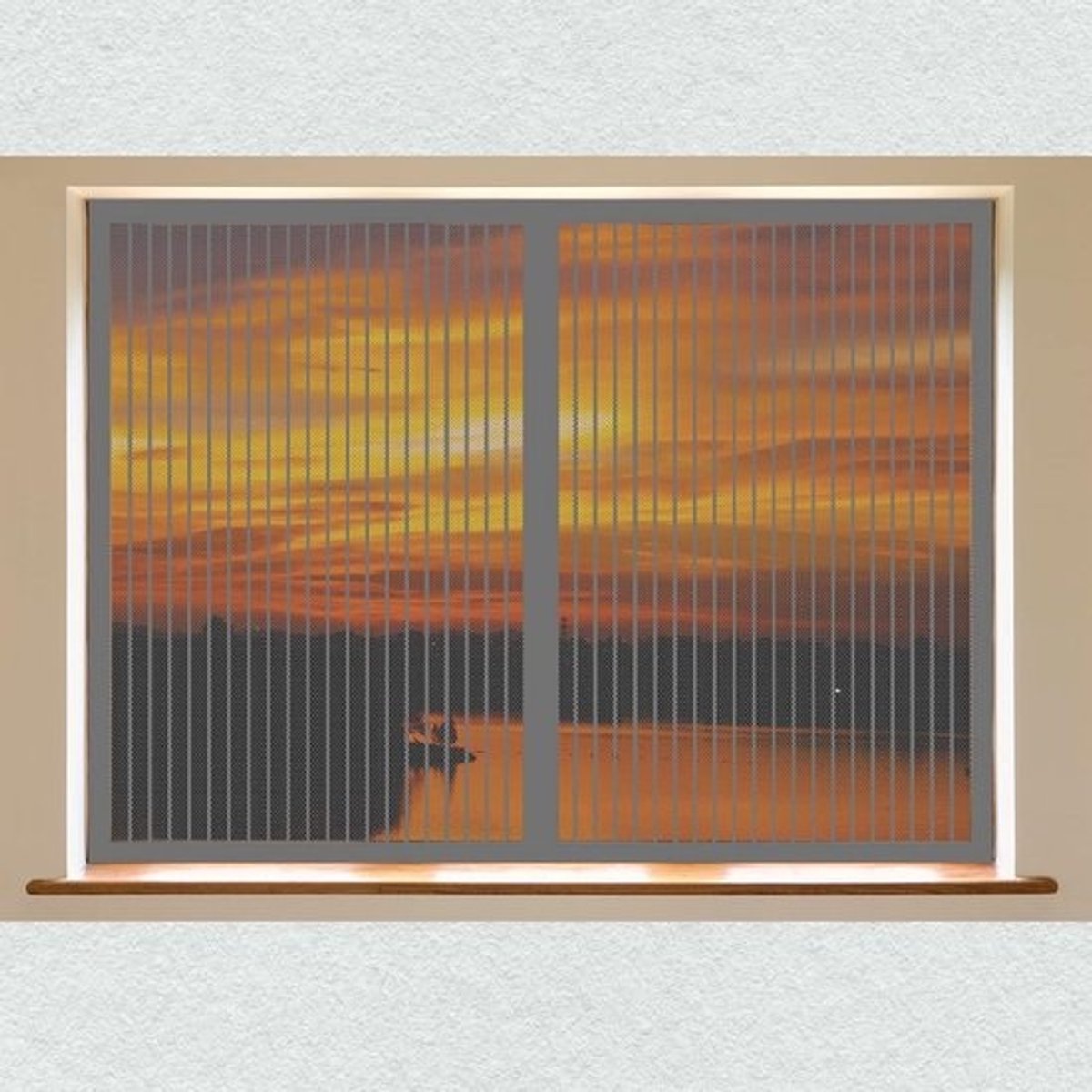 Magnetisch Hor voor Deuren 80 x 200 cm - Muggen- en Vliegenhor Zonder Boren