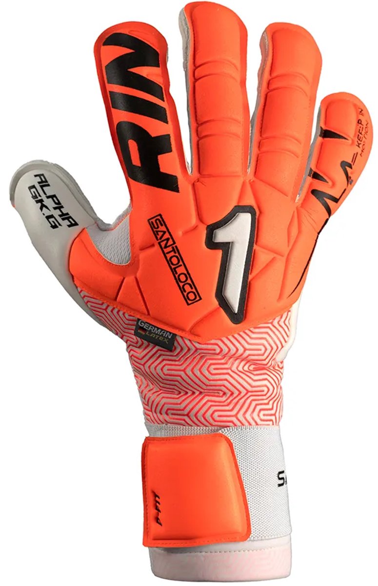 Rinat Santoloco Alpha Keepershandschoenen Oranje 10
