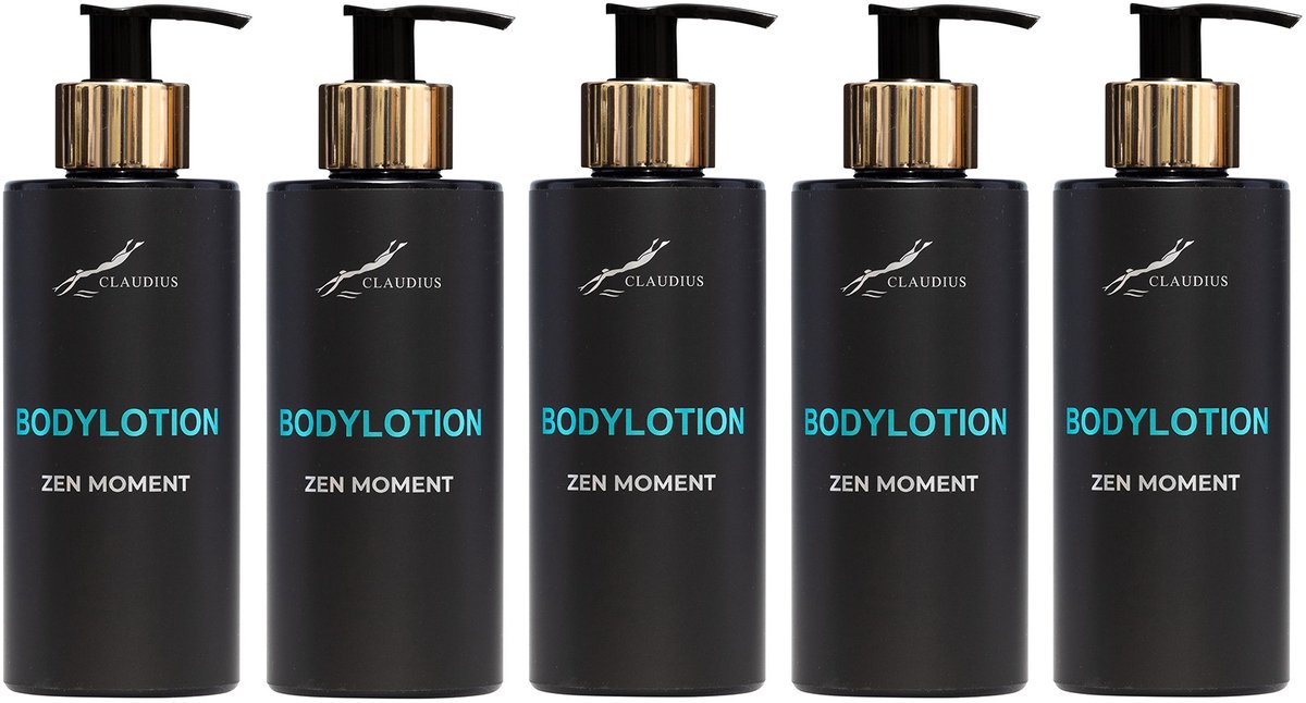 Showergel Zen Moment 300 ml - gouden pomp - 5 stuks