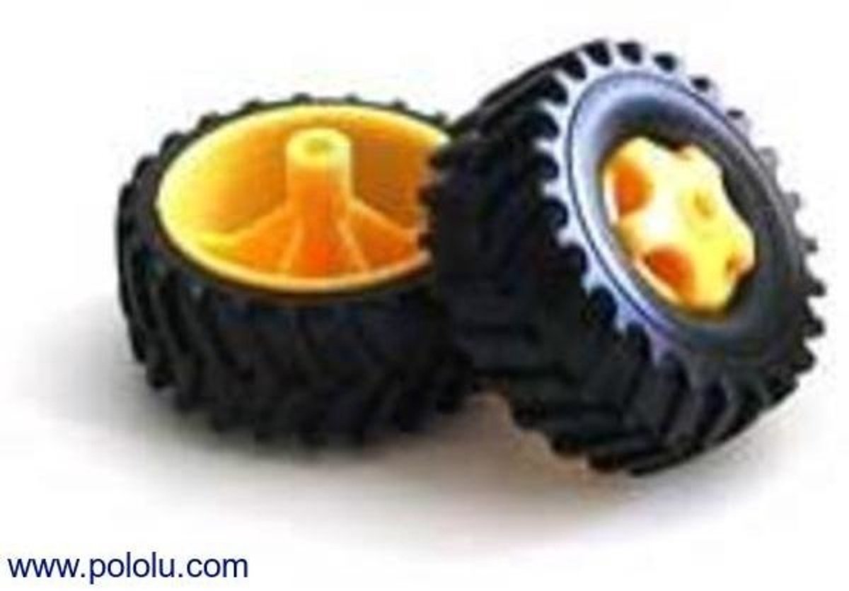 Tamiya 70101 Truck Tire Set (4 tires) Pololu 65