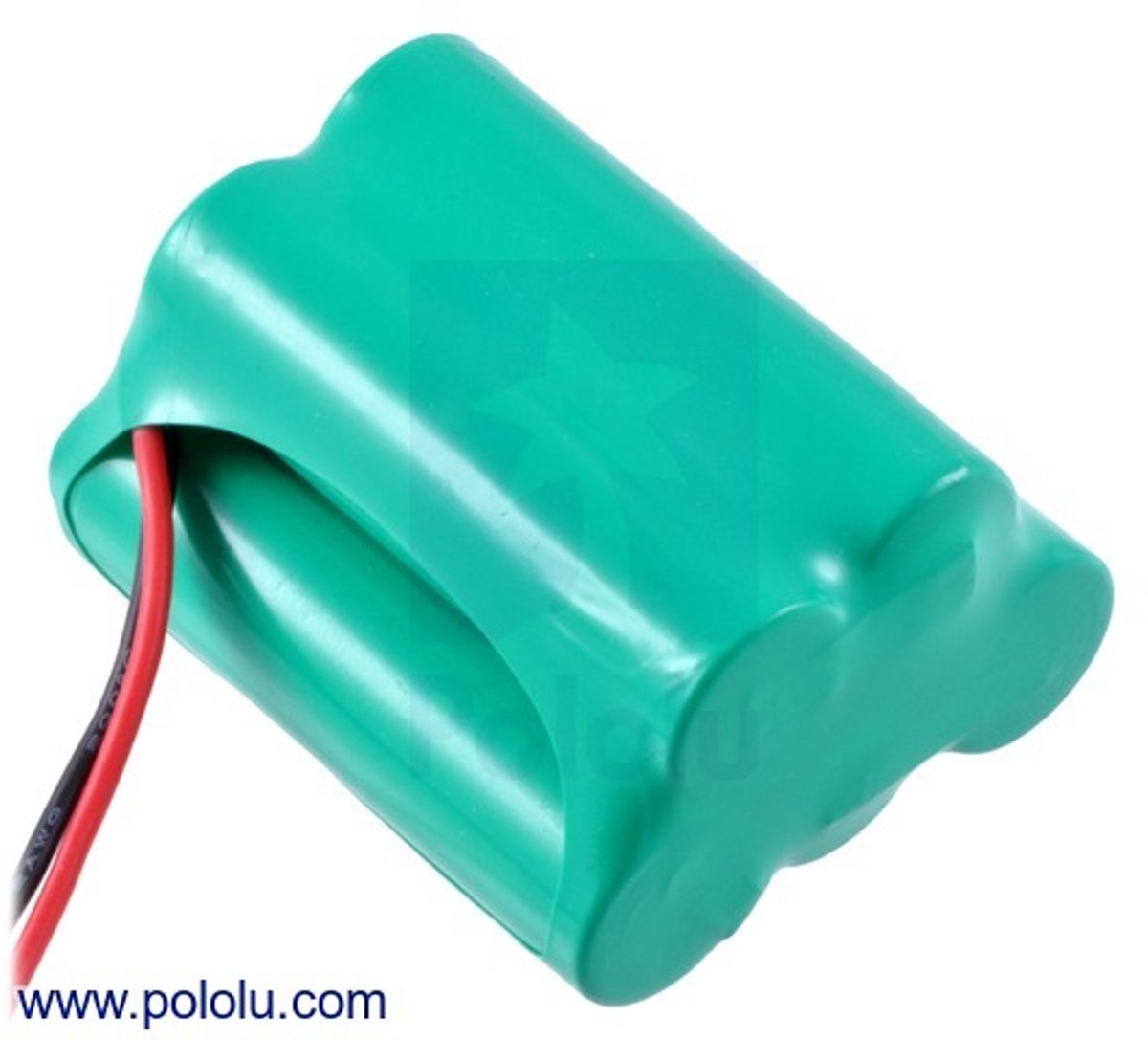 Rechargeable NiMH Battery Pack: 6.0V, 2200mAh, 3+2 AA Cells, JR Connector Pololu 2224