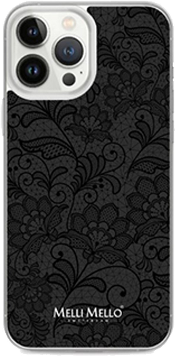 Melli Mello Telefoonhoesje Midnight Lace (Soft Case) - Apple iPhone 13 Pro Max