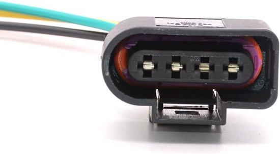 Set van 4 Stuks Ontstekingsspoel Connector Harnas Draad Plug voor Audi en VW Modellen - Vervangingsonderdelen 1J0973724 2011340 1J0998724 — afbeelding 4