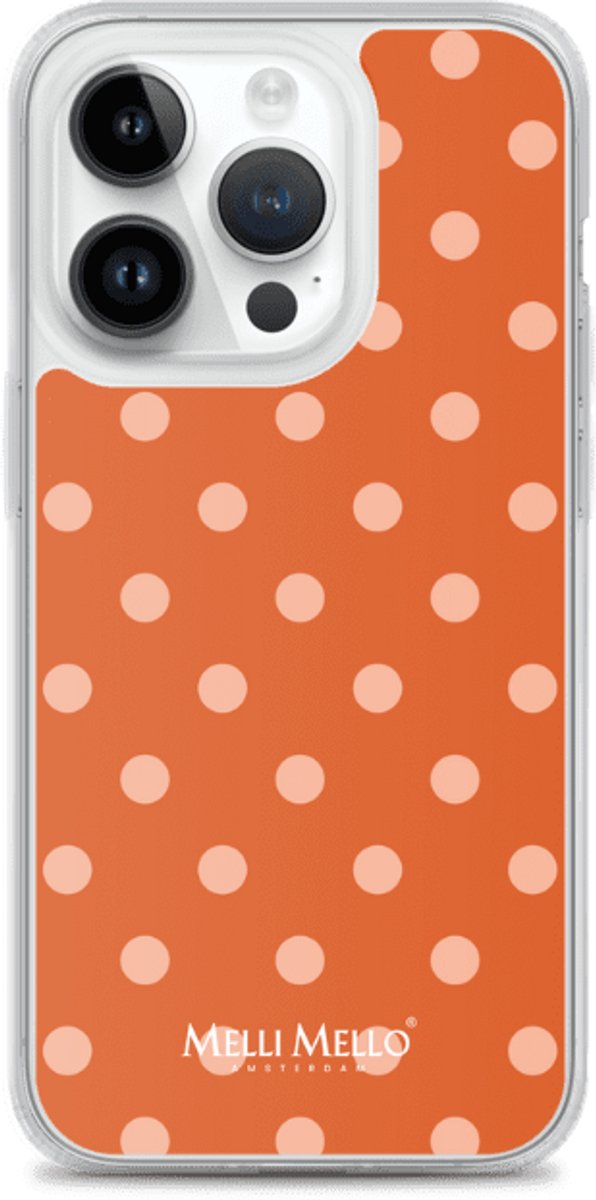 Melli Mello Telefoonhoesje Royal Dots (Soft Case) - Apple iPhone 14 Pro