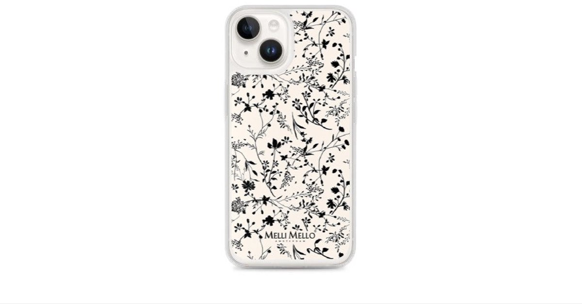 Melli Mello Telefoonhoesje Crimson Palm (Soft case) - Apple iPhone 14