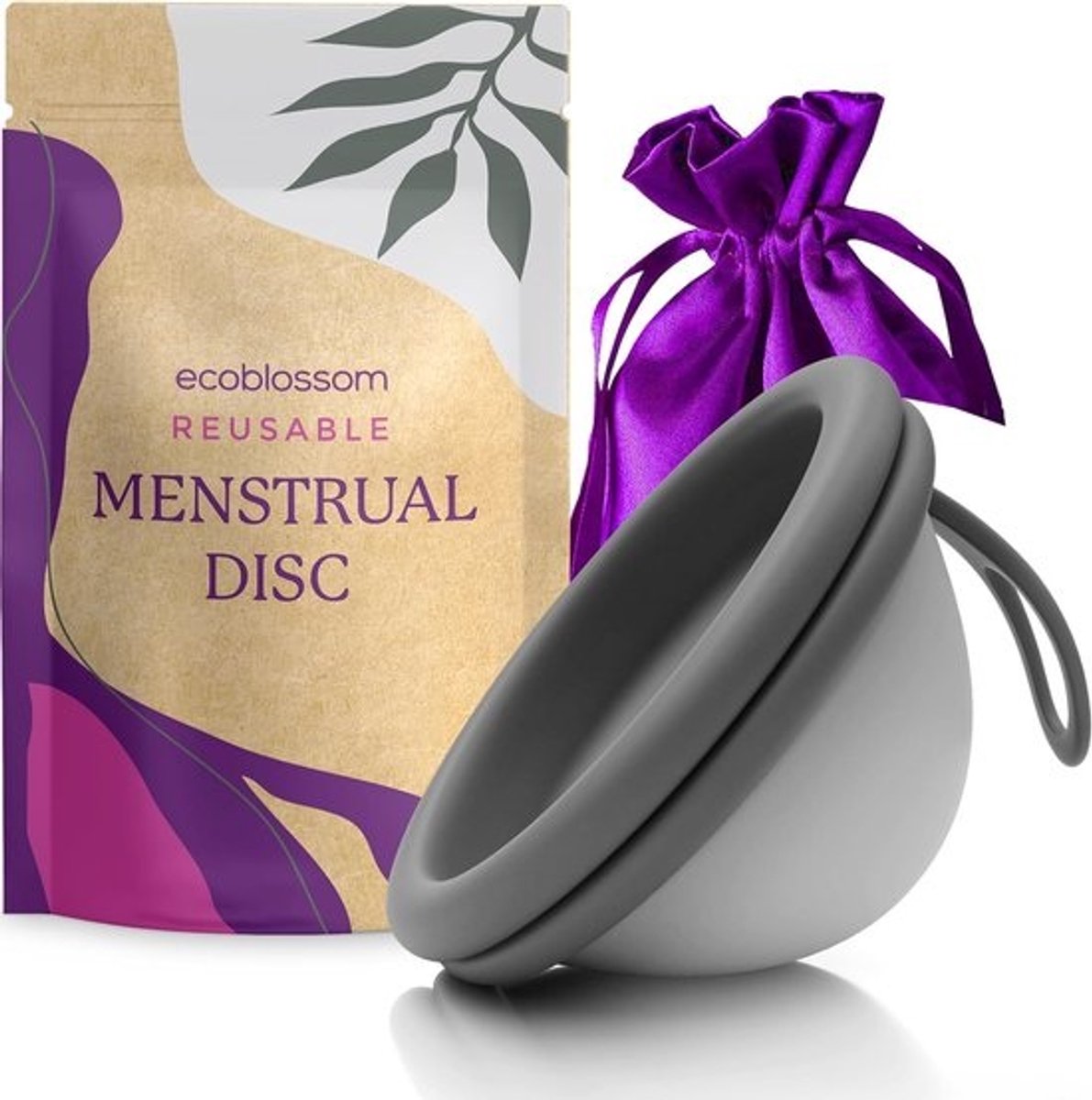 Herbruikbare Menstruatieschijf van Medische Siliconen - Comfortabel en Lekvrij Alternatief voor Tampons