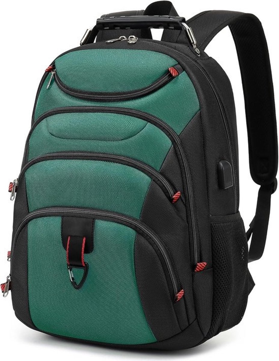 Stijlvolle Laptop Rugzak voor Heren - Schooltas en Boekentas voor 15.6 inch Laptop