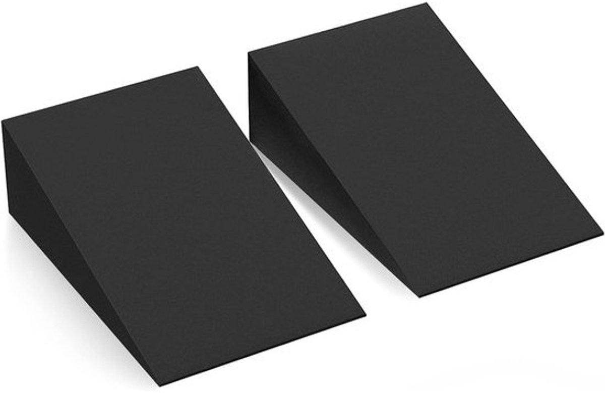Yoga Wig Set - Squat Blokken - Balans Verbeteren - Verbetert Diepe Squats - 28 x 25 x 9 cm