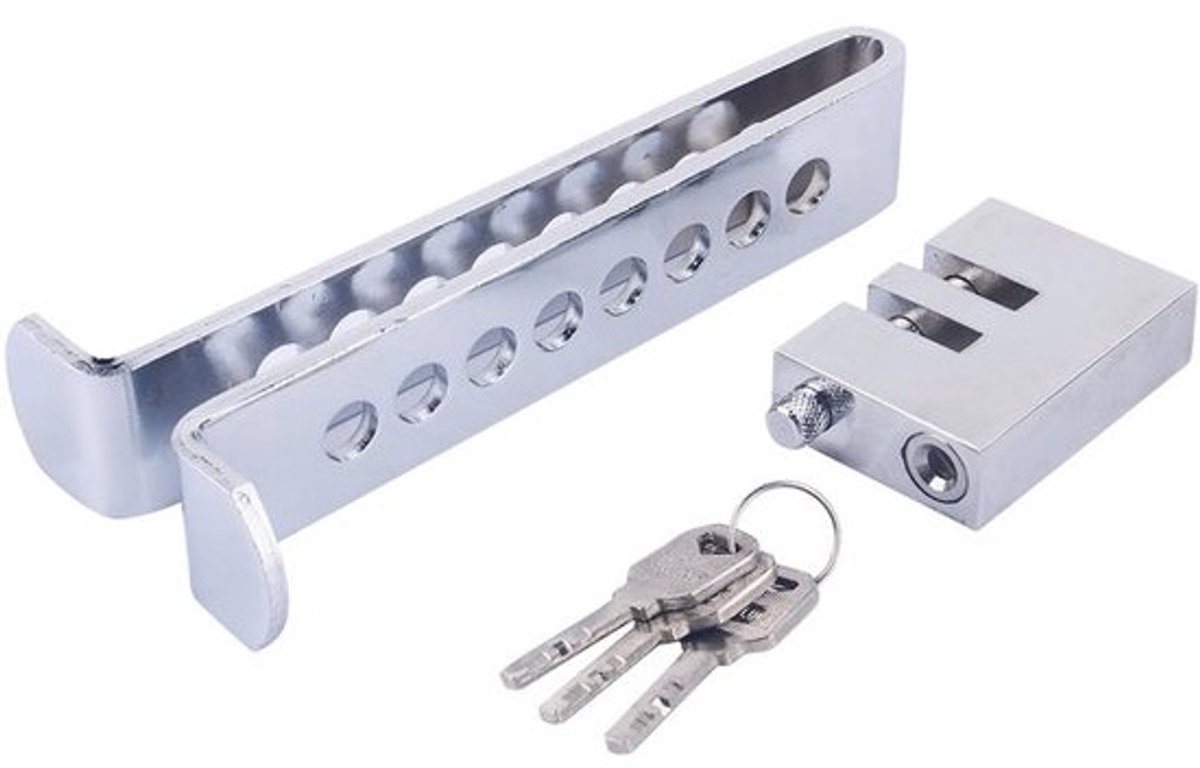 Pedaal Slot - Diefstalbeveiliging Auto - Voertuig Beveiligen - Massief Staal Smeedwerk - Tot 1.4cm Pedaal