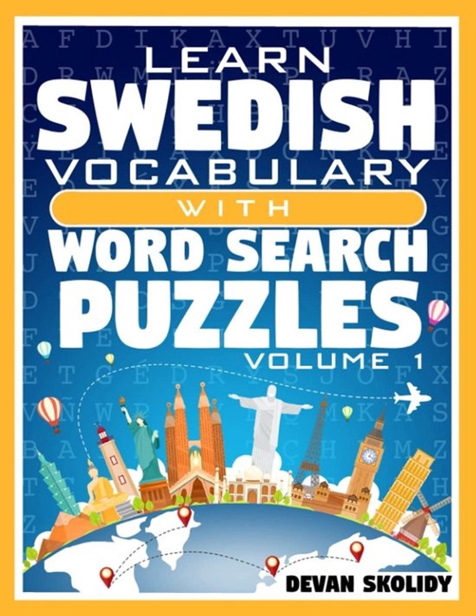 Zweeds Woordenschat Leren: 108 Woordzoeker Puzzels voor Woordenschat Uitbreiding