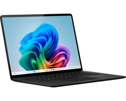 Microsoft Surface Laptop 8 Copilot+ PC Snapdragon 38,1 cm (15") Touchscreen 16 GB LPDDR5x-SDRAM 512 GB SSD Wi-Fi 7 (802.11be) Windows 11 Pro Zwart