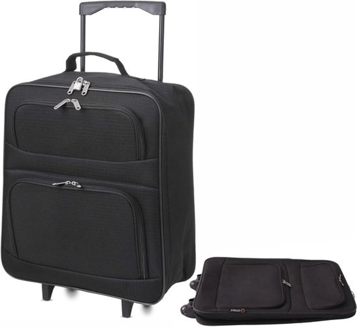 Opvouwbare Lichtgewicht Handbagage Koffer 55cm - Geschikt voor Ryanair