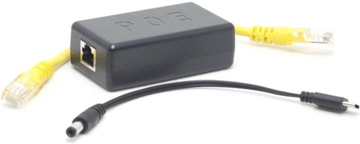 Actieve PoE Splitter Type-C 12V 2A - 2.5G Gigabit Ethernet