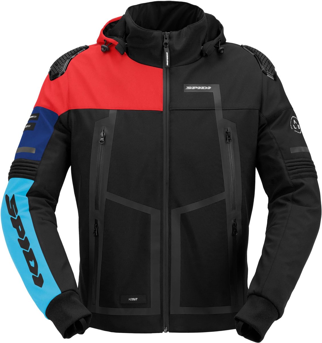 Spidi Warrior H2OUT waterdichte motorhoodie -