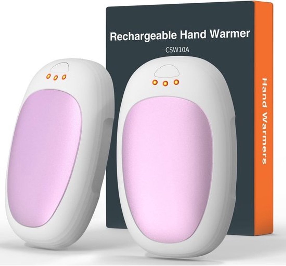 Oplaadbare Elektrische Handwarmers (Set van 2) – Draagbaar en Herbruikbaar met 3 Verwarmingsstanden