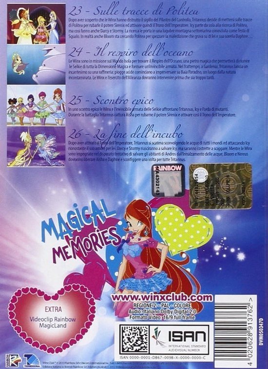 Winx Club Seizoen 5 Deel 6 (Afleveringen 23-26) DVD — afbeelding 2