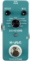 Digitale Gitaar Reverb Pedaal met 9 Effect Modi – Compact en Duurzaam Effectpedaal