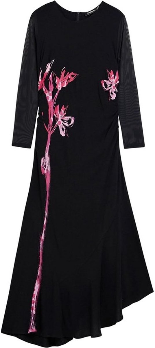 Asymmetrische Jurk met Lirio Print voor Dames