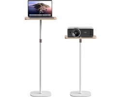 In Hoogte Verstelbaar Mobiel Zit-Sta Bureau - Laptopstandaard en Presentatietafel
