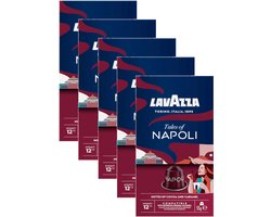 Lavazza Tales Of Napoli - Multipack - 50 (5x10) Koffiecups Compatibel met Nespresso Coffee Machine