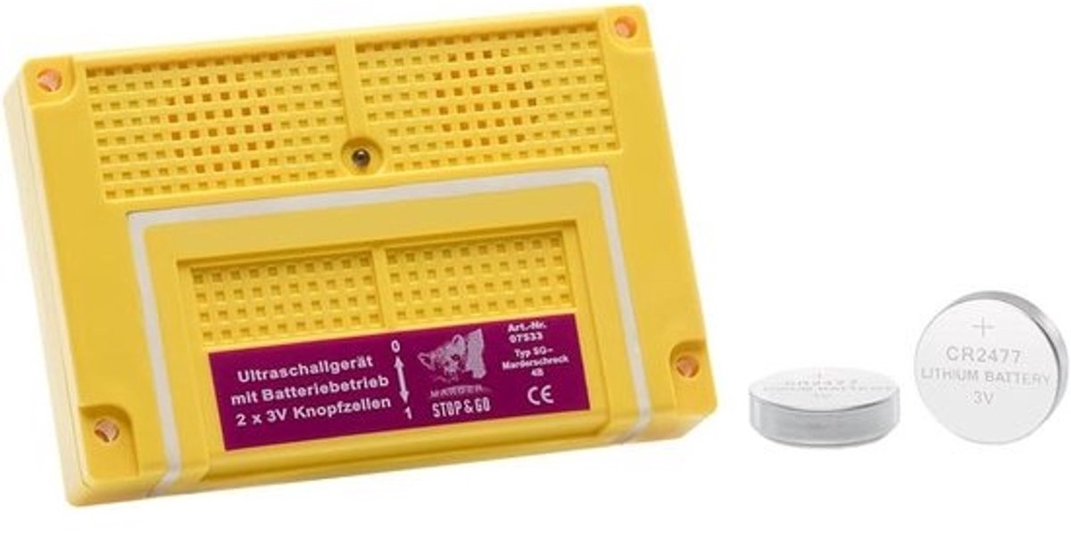 Ultrasoon Marterafweer met Batterij 4B - Effectief en Duurzaam