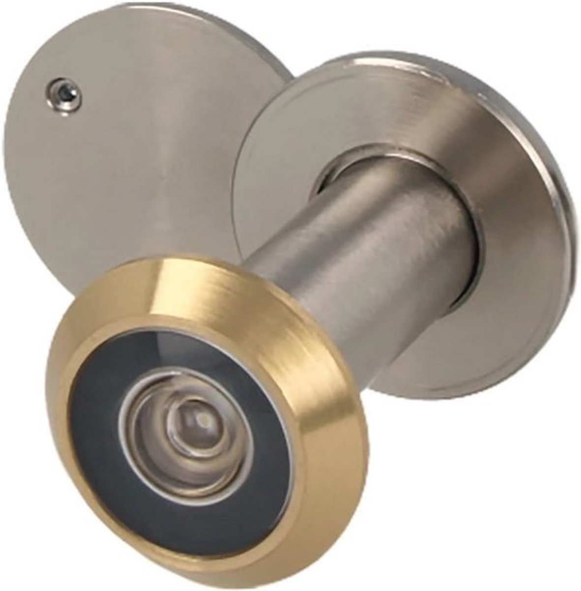 Deurvizier met Superhoekige Lens in Goud en Zilver voor Binnen- en Buitendeuren