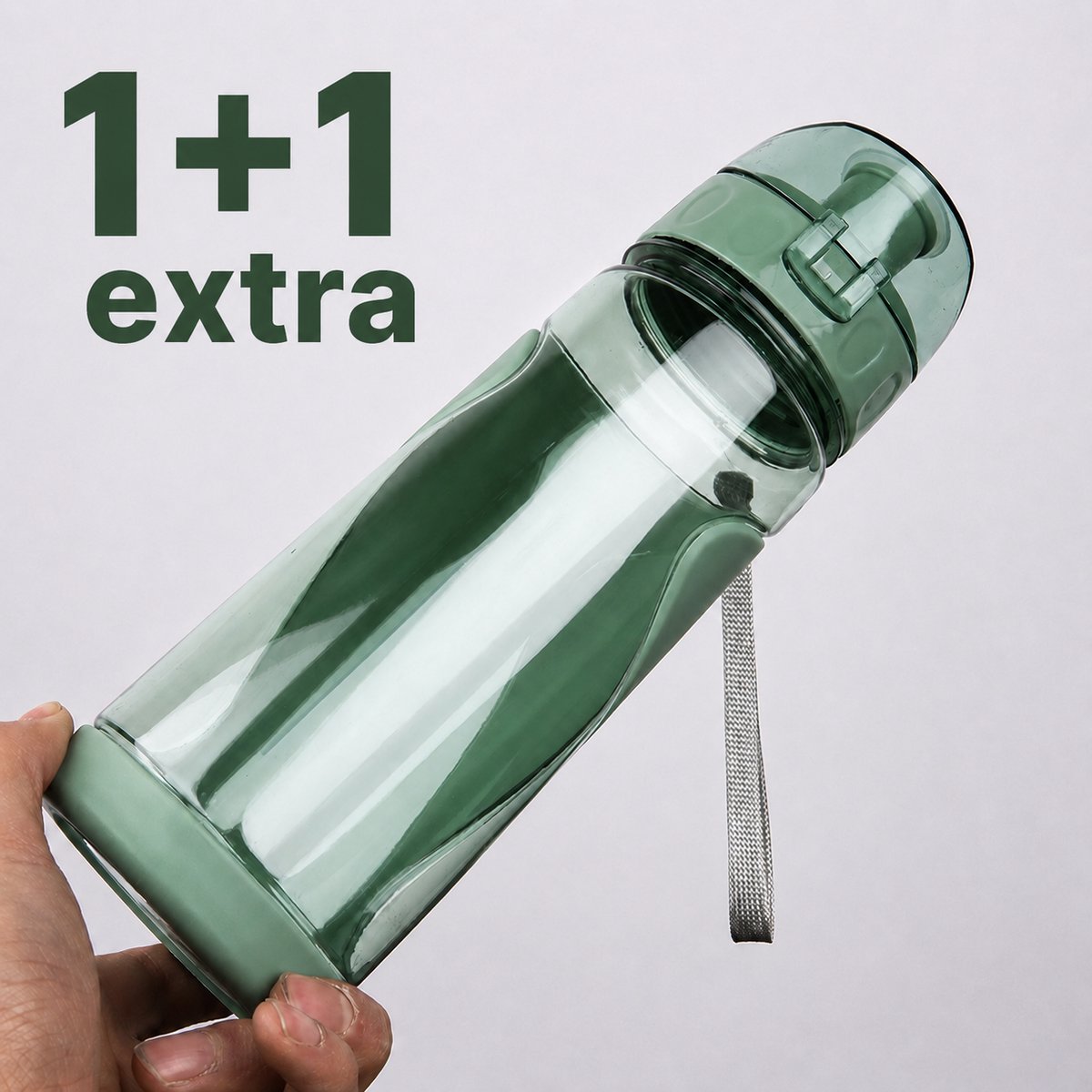 1+1 gratis AFECTO WATERFLES GROEN 570ML