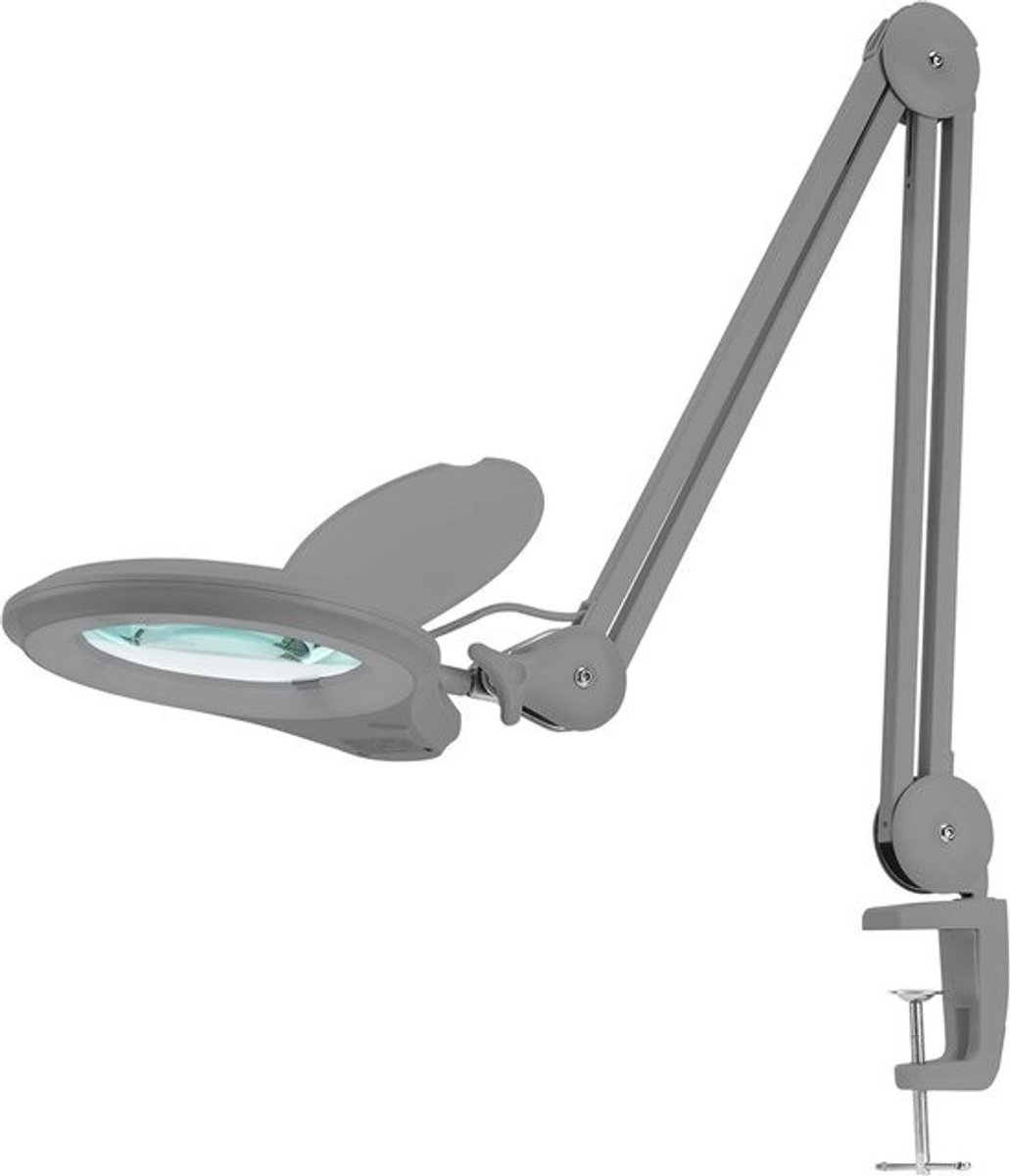 Dimbare LED Vergrootlamp met Klem - Bifocale Lens 5D en 20D - 1200 Lumen