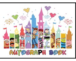 Autograph Book for Disney Theme Park & Disneyland