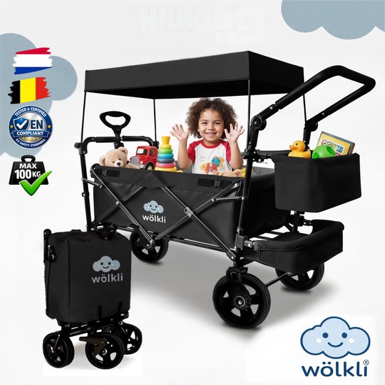 Wölkli ST3000 Bolderkar met Dak