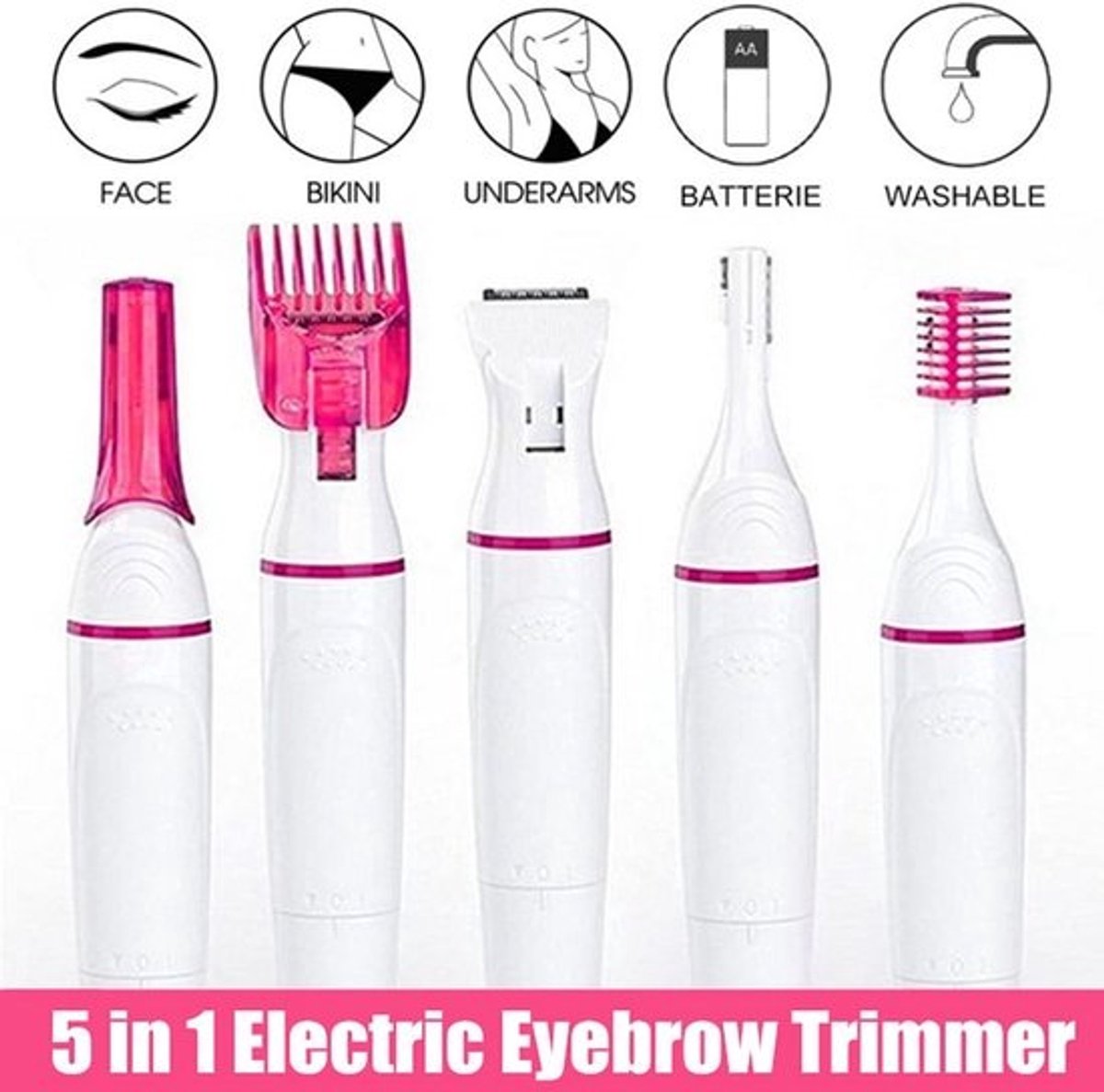 Wenkbrauw Trimmer - Scheermesje - Epilator Gezicht Ontharing Tool