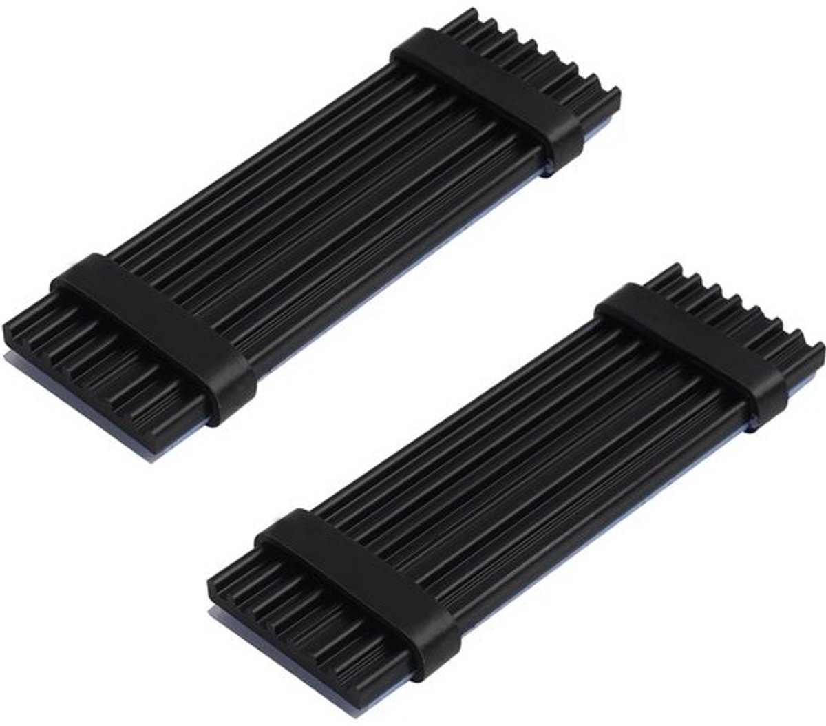 M.2 2280 SSD Koellichaam voor PC en PS5, Aluminium Koelblok met Warmtepad (2 Stuks)
