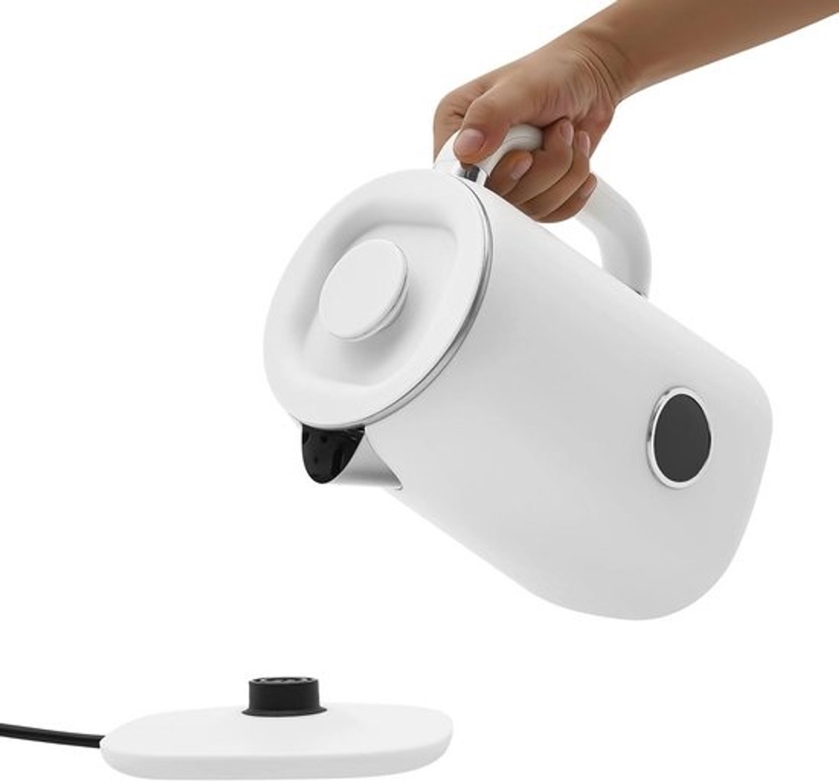 Waterkoker RVS 1.7L met 5 Temperatuurstanden en Warmhoudfunctie - Snelkookfunctie