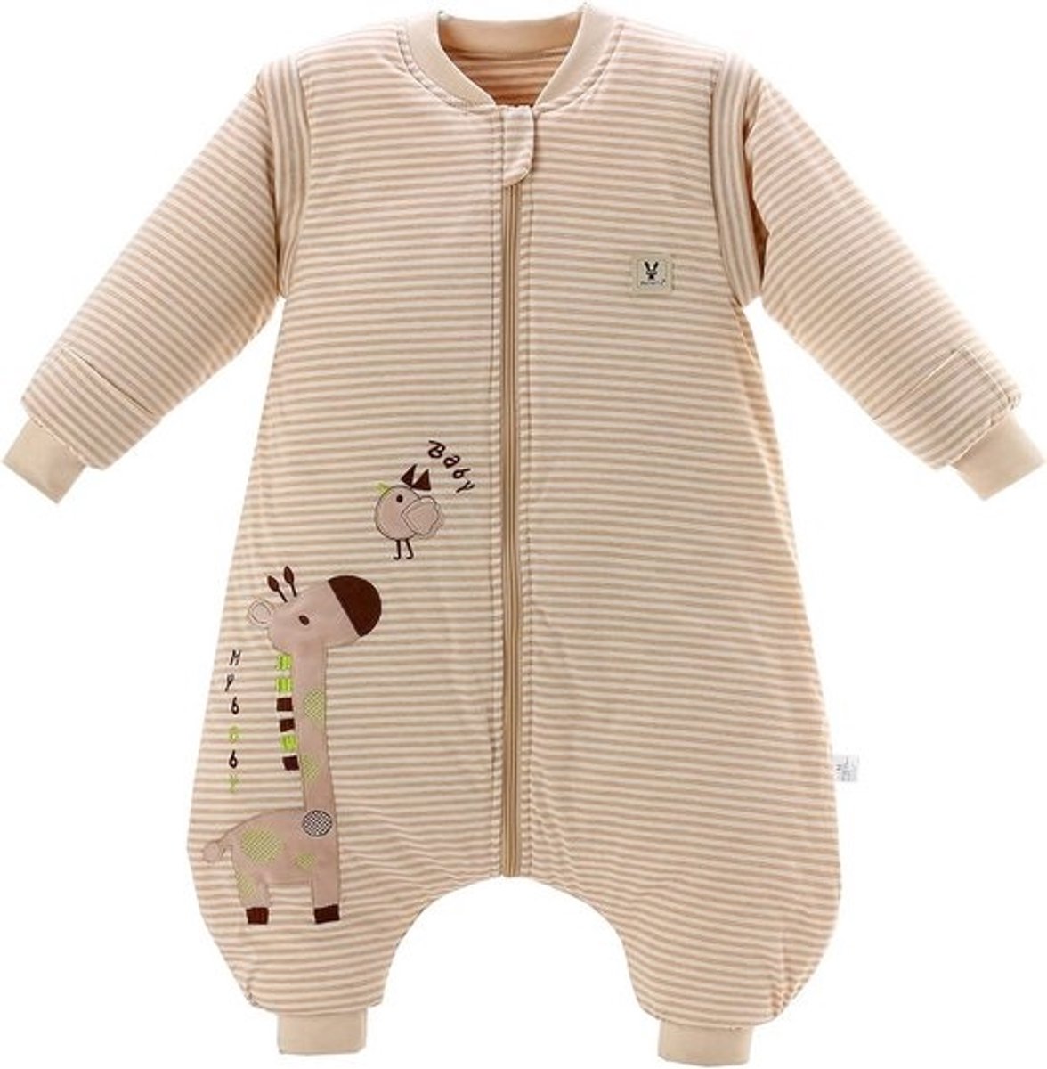Baby Winterslaapzak met Voeten en Lange Mouwen - TOG 3.5 en Biologisch Katoen