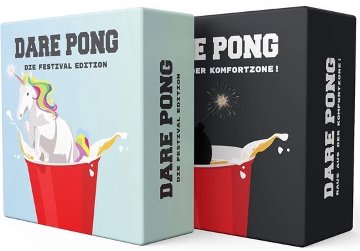 Beer Pong Uitbreiding met 120 Dare Opdrachten | Party Spel voor Volwassenen