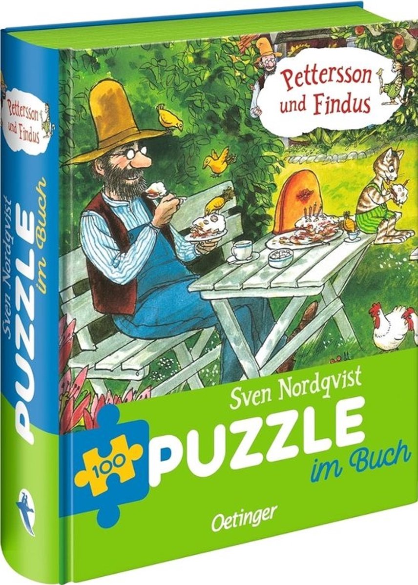 Pettersson en Findus Puzzelboek - 100 puzzelstukjes