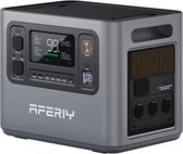 AFERIY P300 3000 W 2048 Wh Powerstation, 1200 W zonne-energie, 1,5 uur opladen, uitbreidbaar tot 10,24 kWh, 220–240 V