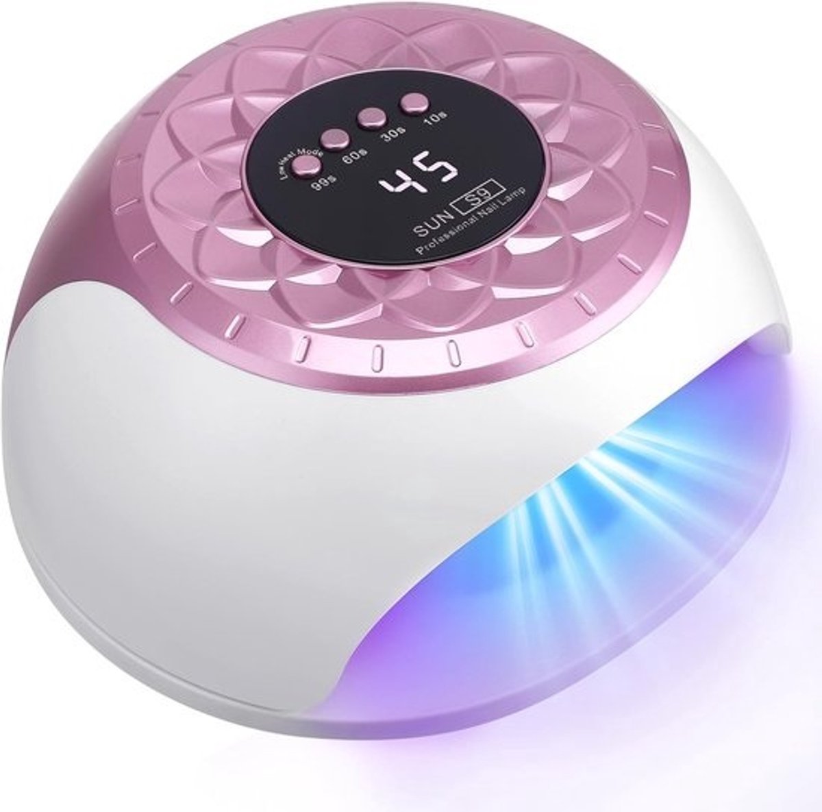 Professionele UV LED Nageldroger 268W voor Gelnagellak - Met Sensor, Timer en LCD Display